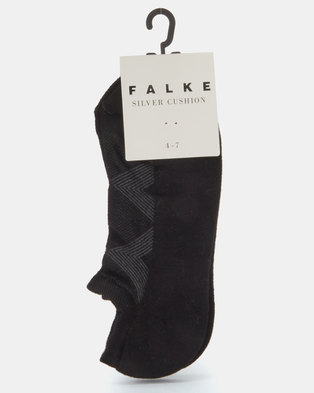 Photo of Falke Silver Cushion Ladies Sneaker Socks Black