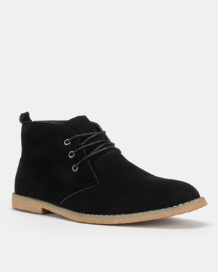 Photo of Utopia Black Casual Lace Up Boot