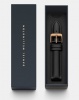 Daniel Wellington Classic 18 Sheffield RG 0708DW DW00200036 Leather Watch Strap Black Photo