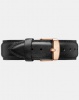 Daniel Wellington Classic 20 Sheffield RG 0307DW DW00200007 Leather Watch Strap Black Photo