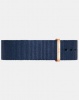 Daniel Wellington Classic 20 Bayswater RG DW00200209 Nato Watch Strap Midnight Blue Photo