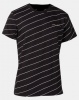 Golden Equation Pinstripe T-shirt Black Photo