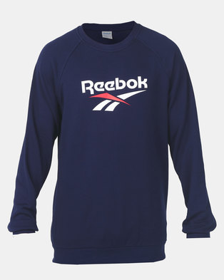 Photo of Reebok Classic Unisex Crew Sweatshirt Navy