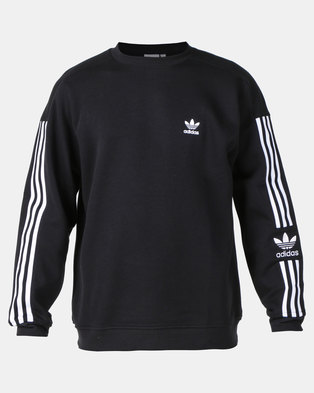 Photo of adidas Originals New Icon Crew Sweatshirt Black