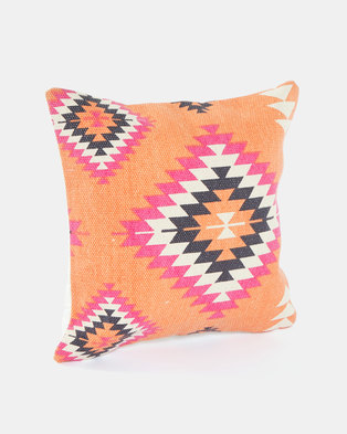 Photo of Utopia Aztec Scatter Cushion Small Orange