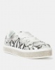 Sissy Boy Duchess Sneaker With Bling Sole White/Black Photo