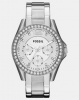 Fossil Riley Watch Silver Photo