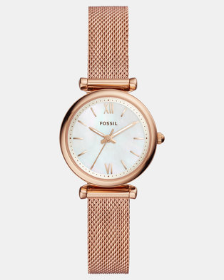 Photo of Fossil Carlie Mini Watch Rose Gold