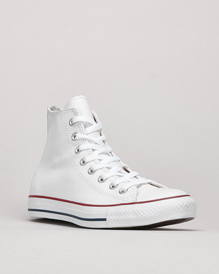 Photo of Converse CT Hi Top Leather Sneakers White
