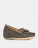 Bata Wedge Moccasins Grey Photo