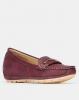 Bata Wedge Moccasins Burgundy Photo