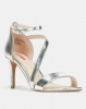 Bata Red Label Strap Detail Heel Silver Photo