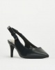 Bata Red Label Sling Back Heel Black Photo