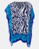 Utopia Zebra Print Swimwear Kaftan Multi Photo
