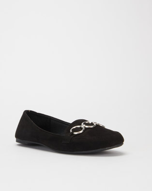 Photo of Legit Loafer With Three Circle Link Trim Black