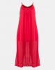 Utopia Plus Raspberry Maxi A-line Dress Photo