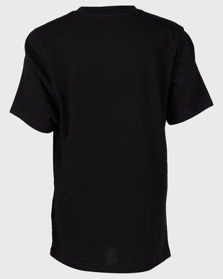 Photo of Vans Boys Dual Palm Logo Fill T-Shirt Black