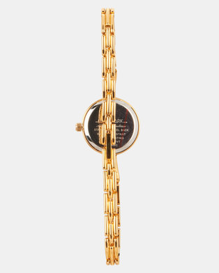 Photo of Hallmark Petite Diamante Bracelet Watch Gold-tone