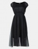 Utopia Chiffon Maxi Dress Black Photo