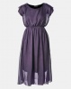 Utopia Chiffon Maxi Dress Charcoal Photo