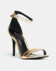 Call It Spring Bombshell Heels Gold Photo