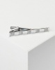 Joy Collectables Blocked Tie Pin Silver Photo