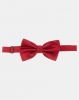 Joy Collectables Plain Twill Bow Tie Burgundy Photo