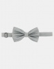 Joy Collectables Plain Twill Bow Tie Grey Photo