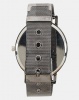Joy Collectables Minimal Round Mesh Strap Watch White/Silver Photo