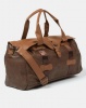 Joy Collectables Duffle Bag with Buckle Brown Photo