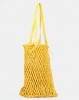 Joy Collectables Crochet Shopper Bag White Photo
