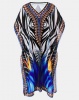 Joy Collectables Maxi Kaftan Blue Multi Photo