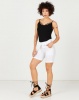 Assuili Baggy Pocket Linen Shorts White Photo