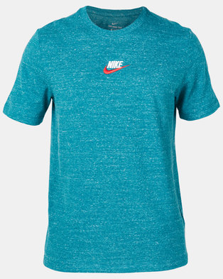 Photo of Nike M NSW Embroidered Heritage Tee Blue