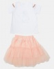 Utopia Girls Bunny Tulle Set Blush Pink Photo
