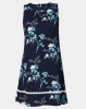 Revenge Print Dress Navy Photo