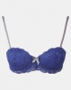 Kangol 2 Pack Lace Balconette Bra Navy & Grey Photo