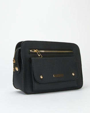 Photo of Utopia Crossbody Front Pocket Bag Black