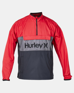 Photo of Hurley Siege Anorack Jacket Red