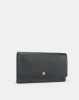 Fossil Aubrey Flap Clutch Wallet Black Photo