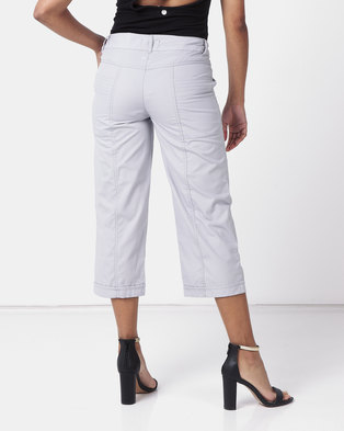 Photo of Utopia Basic Cotton Straightleg Pants Light Grey