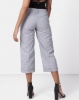 Utopia Basic Cotton Straightleg Pant Grey Photo