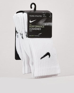 Photo of Nike Performance Basic Crew Socks White