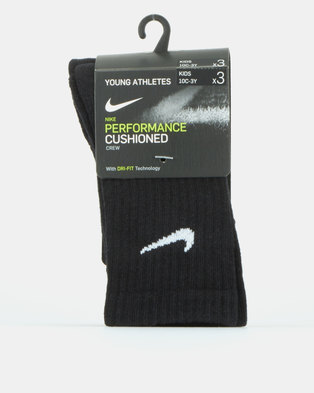 Photo of Nike Performance Basic Crew Socks Black