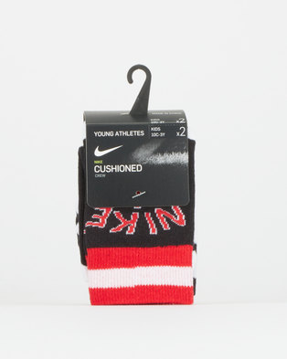 Photo of Nike Air Crew 2PK Socks Black