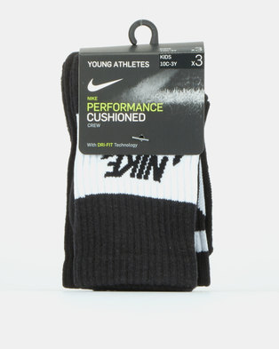 Photo of Nike JDI Crew Socks 3PK Black
