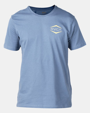 Photo of RVCA Astro Hex Ss Tee Blue