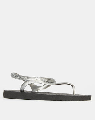 Photo of Havaianas Flash Urban Asymmetrical Strap Sandals Black/Silver