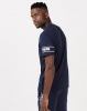 Puma Sportstyle Core Amplified Big Logo Tee Peacoat Blue Photo