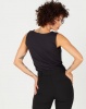 Queenspark Formal Core Knit Cami Black Photo
